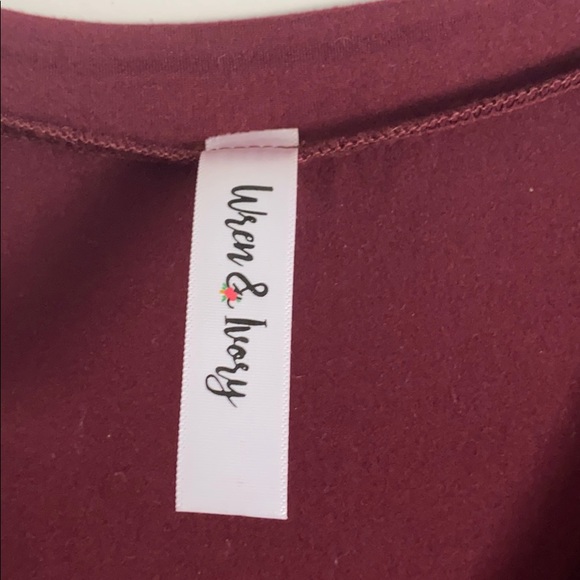 Wren and Ivory Maternity Maxi Dress S - Picture 3 of 4